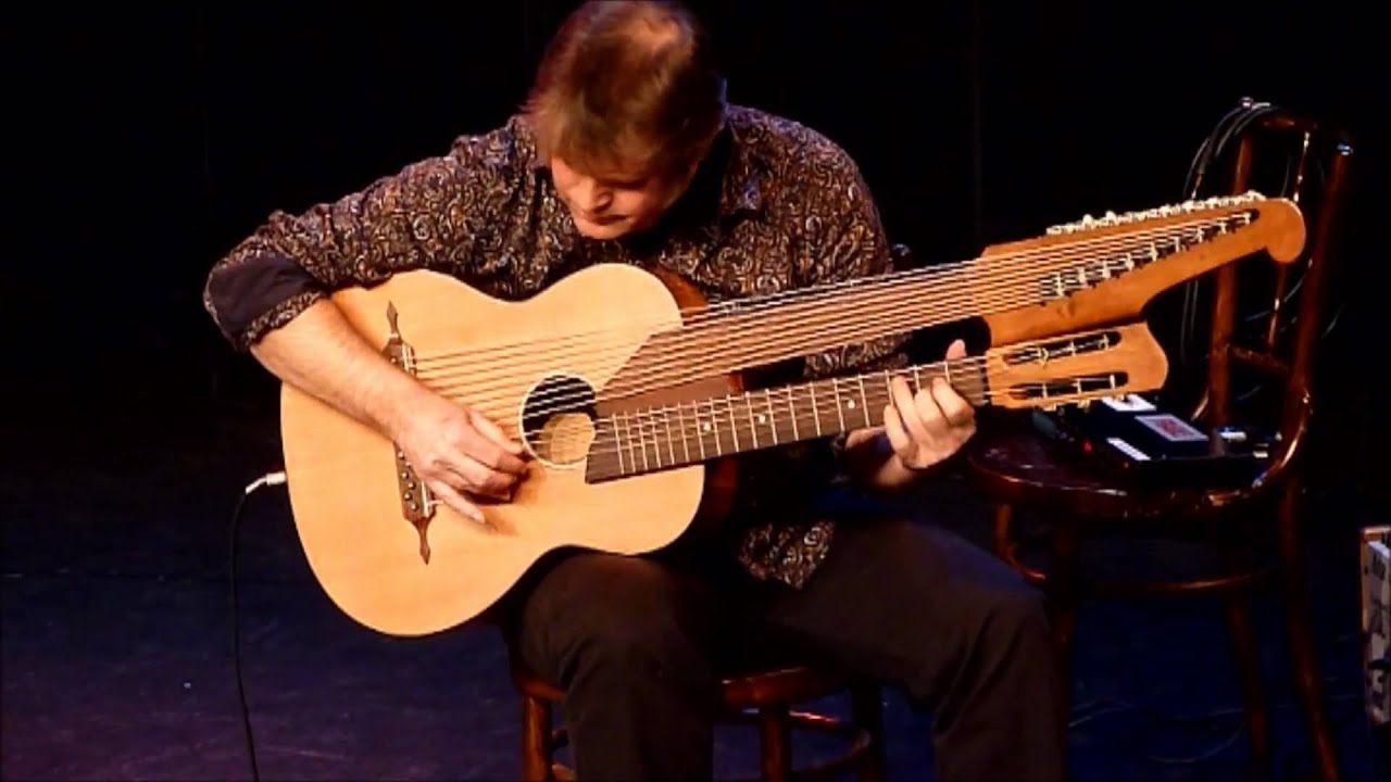 Harald Koll playing harp guitar à la Michael Hedges (kind of) YouTube
