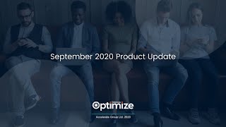 Webtrends Optimize CRO Platform - September 2020 Product Release