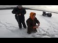 Trout fishing quad in january