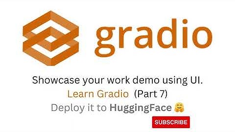 7. 🚀Deploy gradio app to Hugging face 🤗 spaces #huggingface #gradio #demo #python3