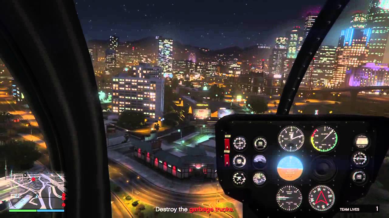 Grand Theft Auto V Trash Talk Mission Solo 1st Person YouTube