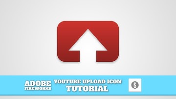 YOUTUBE UPLOAD ICON TUTORIAL (Adobe Fireworks CS6)
