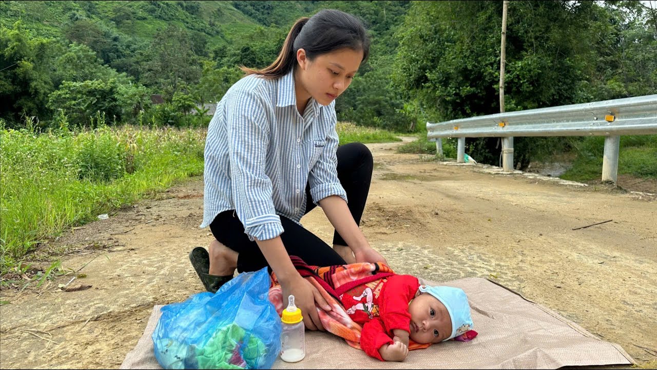 Young Woman Rescues an Abandoned Baby on the Road – What Is the Hidden Plot Behind It?