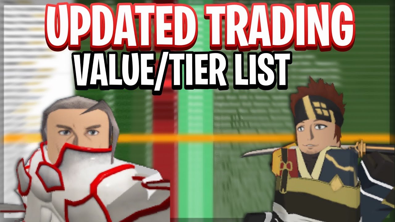 UPDATED] *NEW* TRADING TIER/VALUE LIST! Anime Adventures 