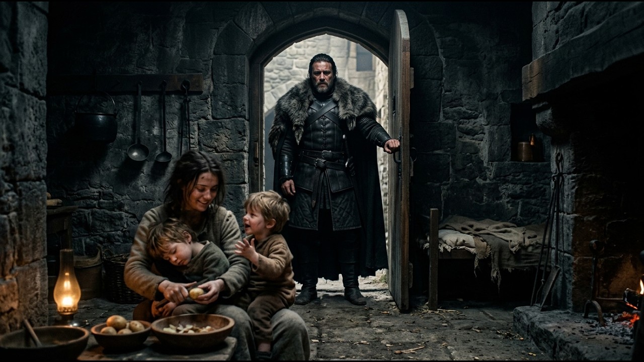 She Was the Orphan They Starved in the Pack Kitchen — The Alpha King Found Her Feeding His Pups.