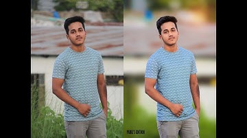 Photoshop CC Tutorial  ||  How to Edit DSLR Photos  || Blur Background ||