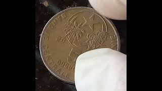 عملة موريتانيا/٥ اوقيات قيمة ٢٠٠٥السعر ٥ دولار/Mauritania coin/5 ounce values ​​2005 price 5 dollars