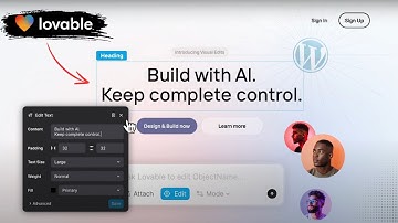 Lovable.dev AI’s New Visual Editor – Instantly Edit UI Without Code - lovable New Feature