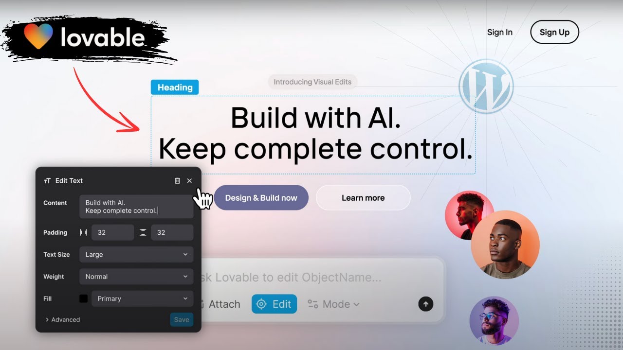 Lovable.dev AI’s New Visual Editor – Instantly Edit UI Without Code ...