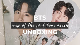 ミ☆ unboxing: BTS map of the soul tour merch