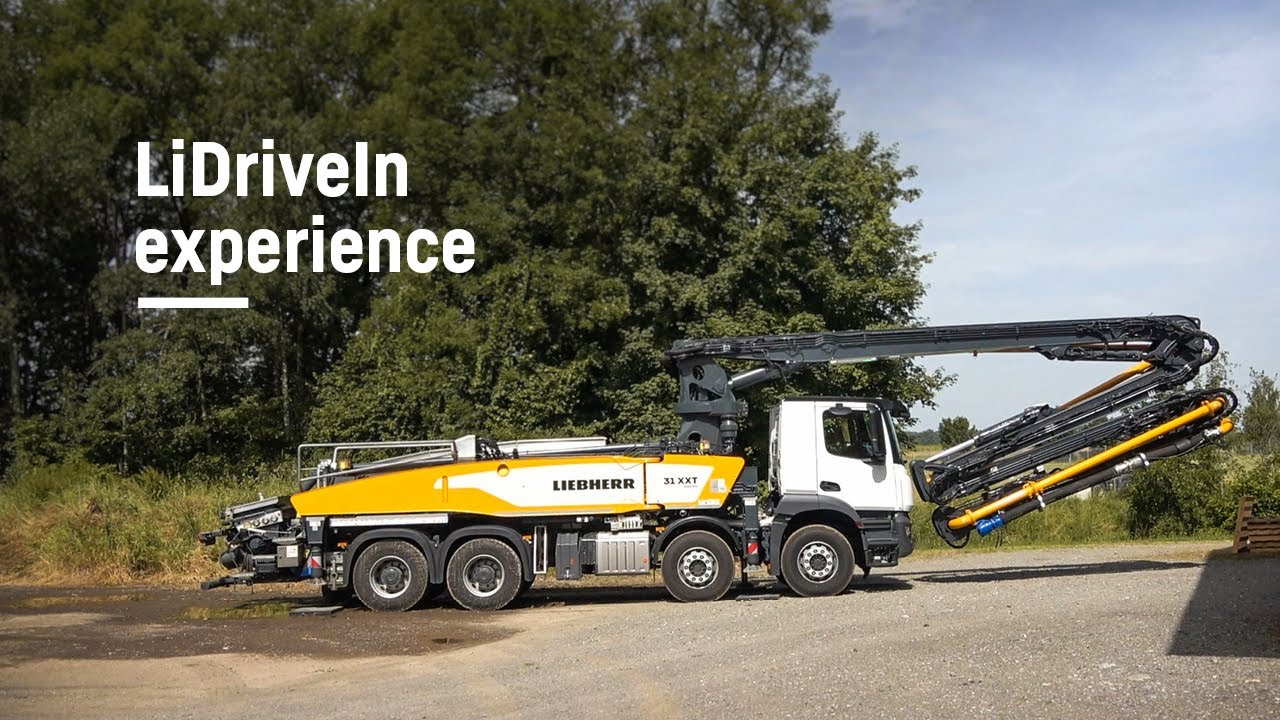 Liebherr 31 XXT: The fold-out artist with LiDriveIn-function