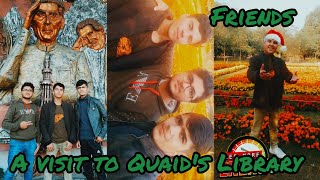 Party city near me //Friends tour to QUAID-E-AZAM library @bmglome #lahore #library