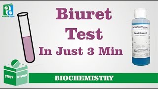Biuret Test Just in 3 Minutes