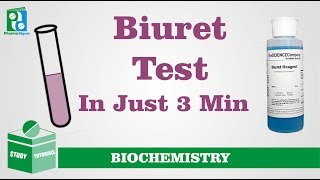 Biuret Test Just In 3 Minutes