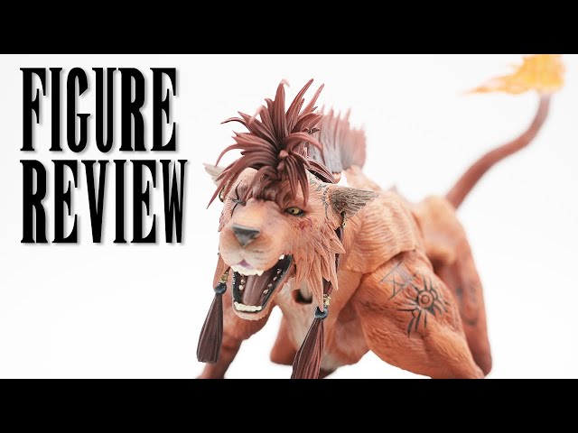 Red XIII FFVII Remake Play Arts Kai Figure Review - YouTube