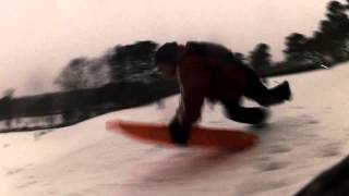 GoPro Hero 2: Snow Sledding 2014
