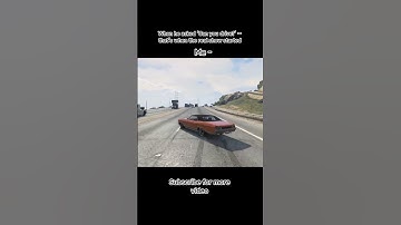 When he asked ‘Can you drive?’ — that’s when the real show started #gta5 #viral #viralvideo #shorts