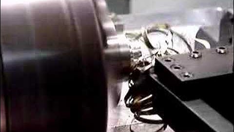 Cutting with Monarch 10EE after Servo Retro