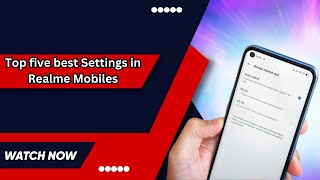 Top five best Settings in Realme Mobiles |Technical Saad| screenshot 4