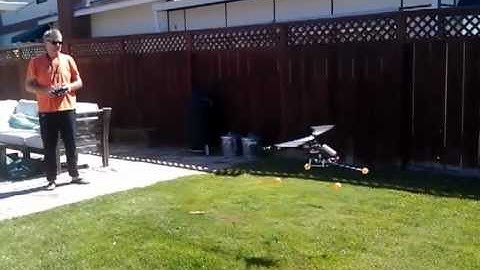 Align T-Rex 450 maiden hover