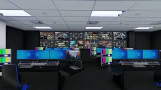 Security Control Office Interior