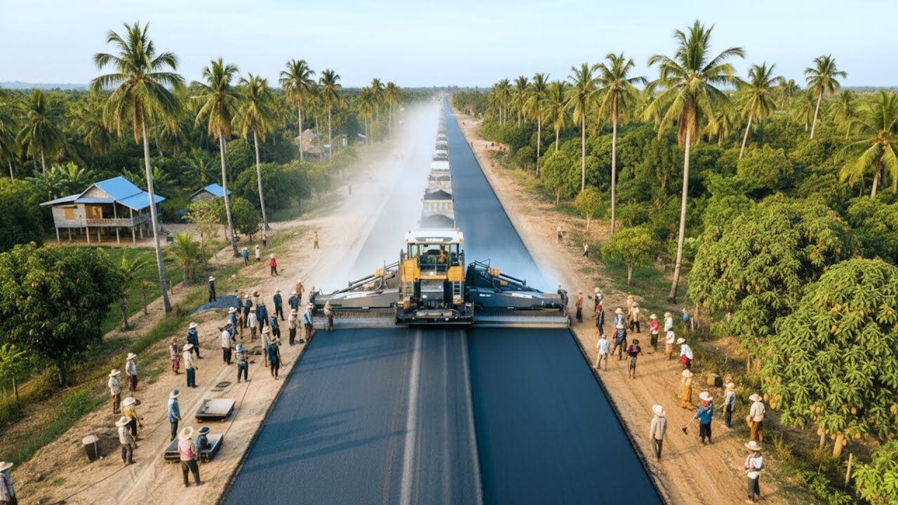 Fast Road Building Techniques | How Good Equipment Speeds Up Construction