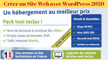Créer un Site Web avec WordPress 2020