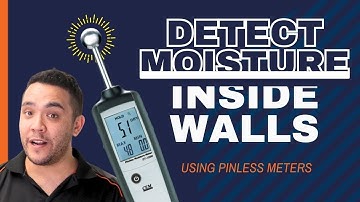 The ultimate Pinless Moisture Meter – No pins, no marks, no worries!