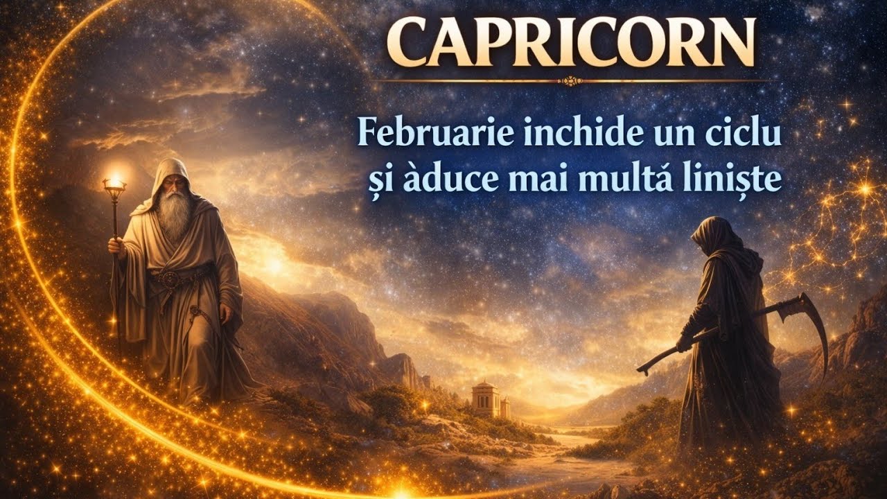 Capricorn, februarie închide un ciclu și aduce mai multă liniștecapricorn februarie