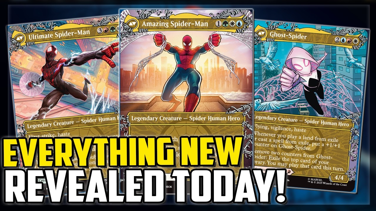 Everything Spider-Man Revealed TODAY! Bonus Sheet, Alt Arts Promos and More!- Magic: The Gathering Everything Spider-Man Revealed TODAY! Bonus Sheet, Alt Arts Promos and More!- Magic: The Gathering