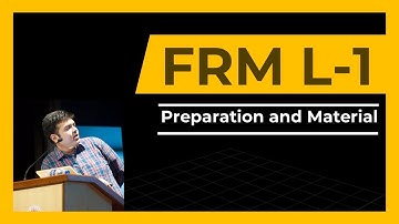 FRM Part 1- 1st Class | How to Begin Preparation | Material