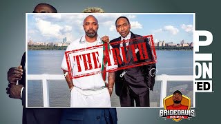Stephen A. Smith EXPOSES Skip Bayless for Firing Shannon Sharpe | Brice Davis Reacts