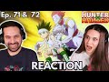 GON, KILLUA & HISOKA VS RAZOR !! | Hunter x Hunter Episodes 71 & 72 REACTION | First Time Watching