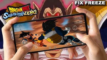 Dragon Ball: Sparking! Zero Gameplay PocoF6 Eden Emulator Android No Crash issue How to Fix Solution
