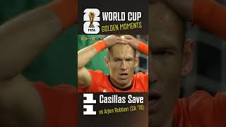 🧤Casillas STOPS Robben in FINAL‼️ | 🌍 World Cup Golden Moments🏆 | No.11 #FIFAWorldCup #WorldCup