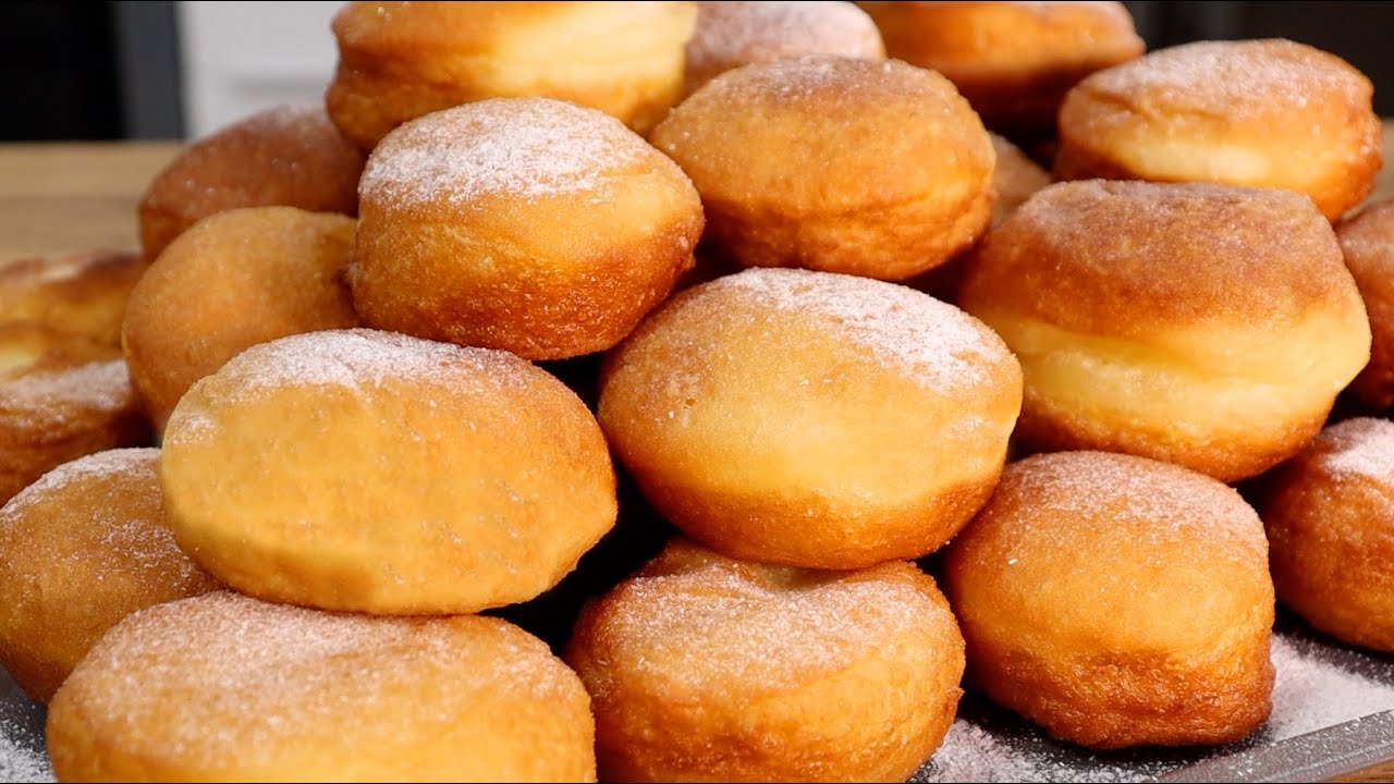 Вы удивитесь, какие ПЫШНЫЕ и ароматные ПОНЧИКИ получатся! Секрет в одном ингредиенте!