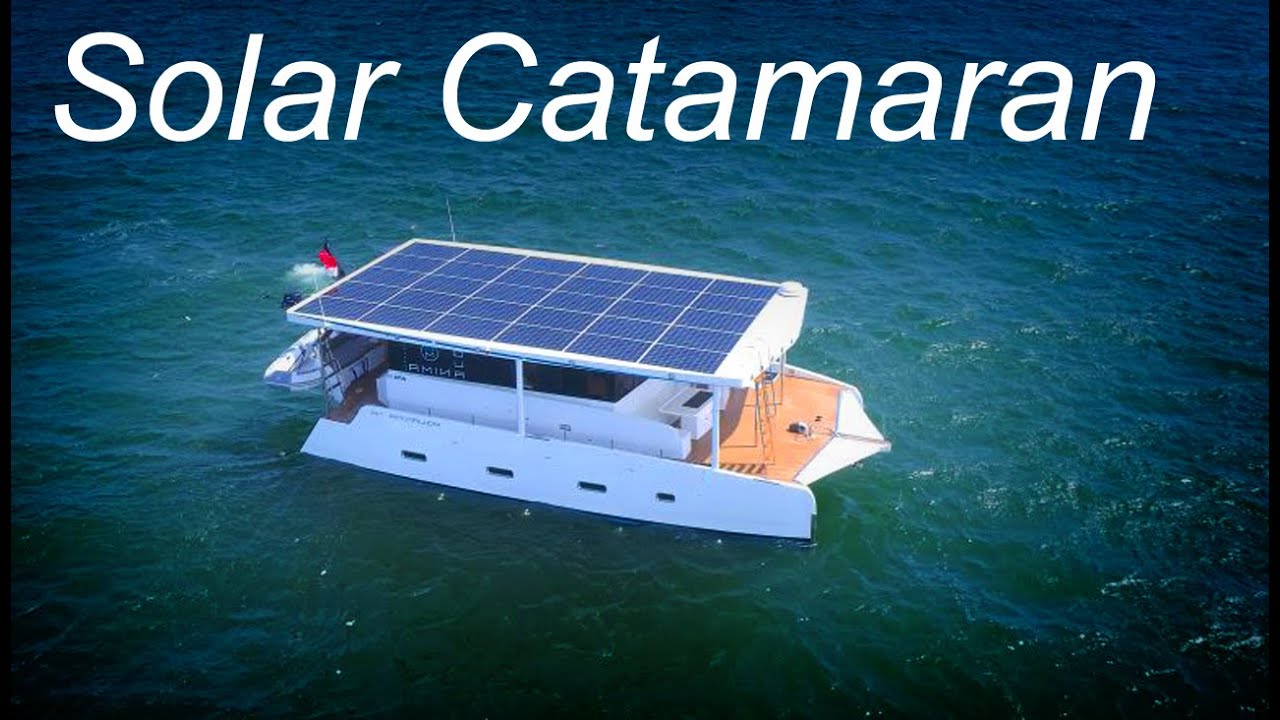 Solar Powered Non-Stop Cruising: Aquanima 40 Solar Eclipse Catamaran Yacht