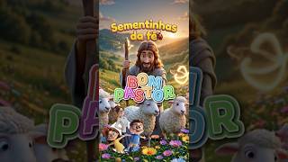 🐑 O SENHOR É MEU PASTOR (Salmo 22) | Clipe Animado 3D | 4º Domingo da Páscoa