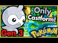 Can I Beat Pokemon Emerald with ONLY CASTFORM? 🔴 Pokemon Challenges ► NO ITEMS IN BATTLE