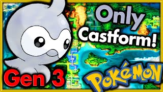 Can I Beat Pokemon Emerald with ONLY CASTFORM? 🔴 Pokemon Challenges ► NO ITEMS IN BATTLE