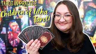 TAROT IN PRACTICE with the CHILDREN OF LITHA TAROT: Readings, Exercises, How to do a tarot reading 🎉