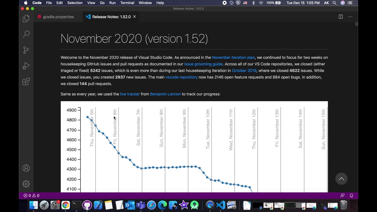 How to disable showing the Visual Studio Code release notes - YouTube