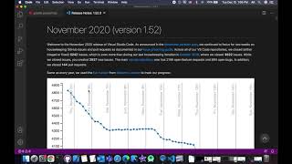 How to disable showing the Visual Studio Code release notes