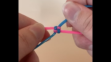 How to Start a 2 Stranded Boondoggle (Box Stitch)