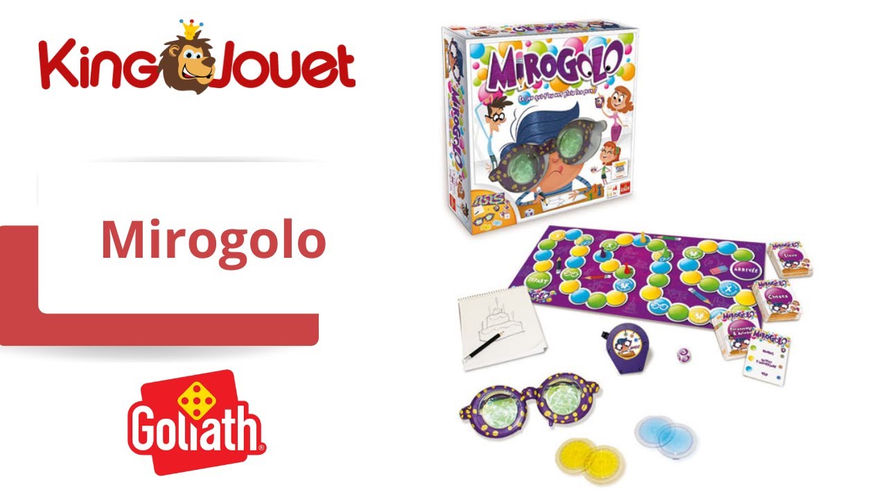 Mirogolo - Jeu d'enfants - à partir de 7 ans- Jeu de société - Jeu de  dessin