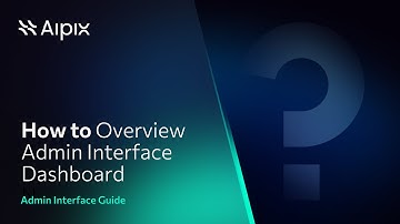 Aipix Admin Interface Dashboard Overview | Complete Guide for Telecom & ISP Operators