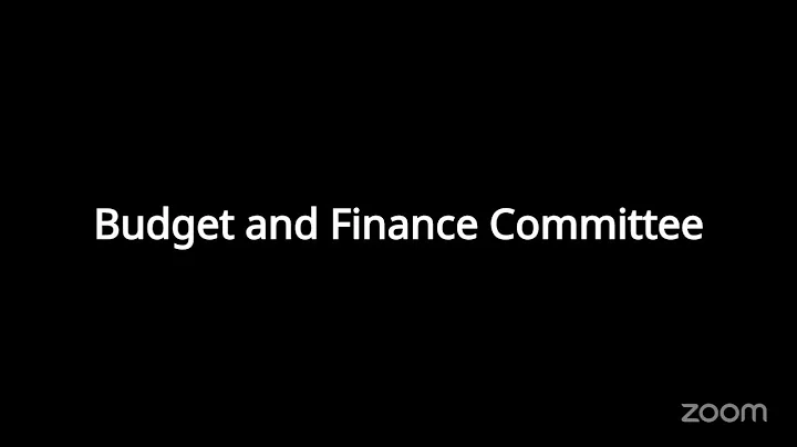 12/02/25 Budget & Finance Committee Regular Meeting