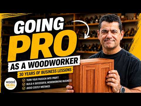 Video From Hobbyist to Professional Woodworker | 30 Years of Business Lessons