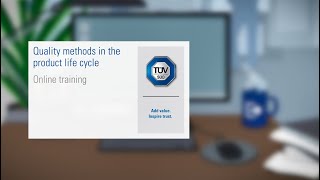 Quality methods in the product life cycle – E-Learning