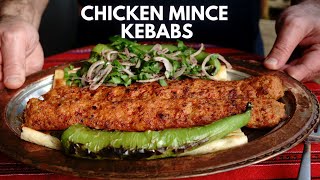 Minced Chicken Kebabs- How to make flavorful homemade kebabs - Kane's  Kitchen Affair